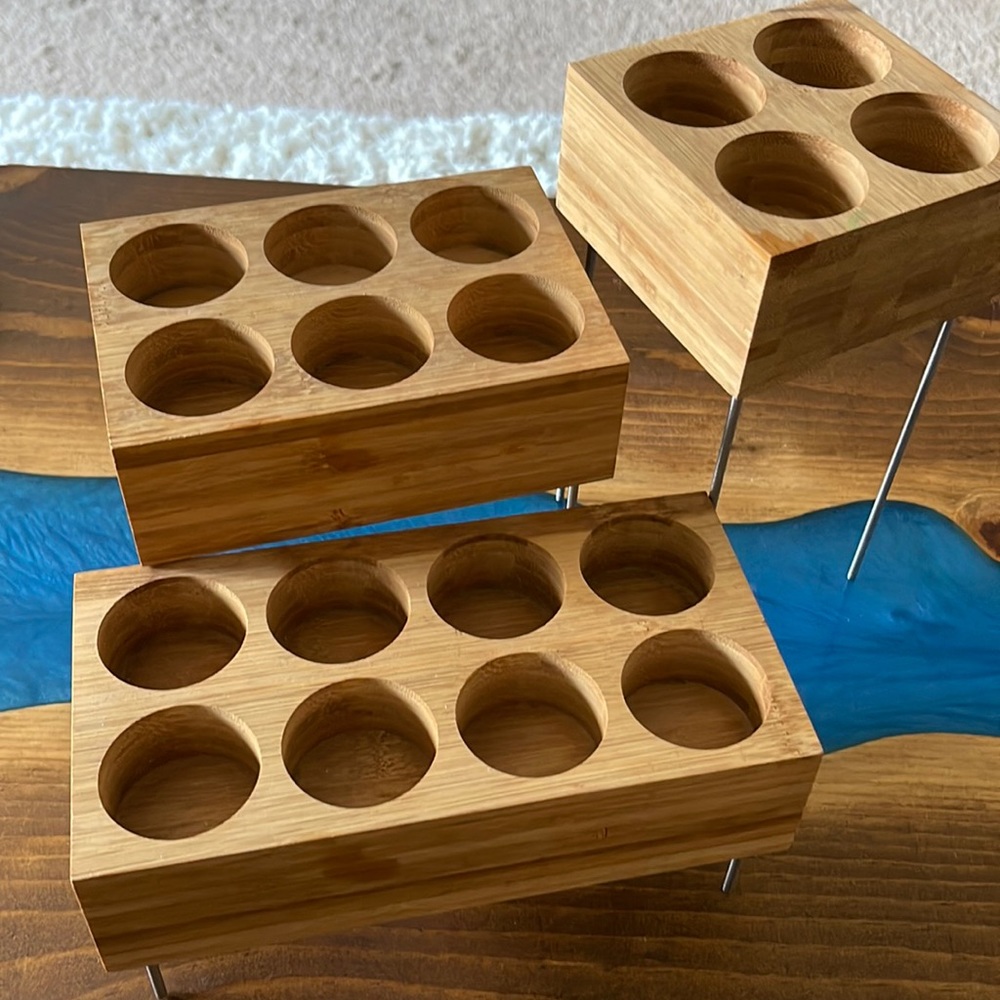 Aveda bamboo tea light candle holder